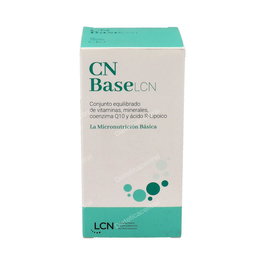 LCN Cn Base 60 Cápsulas Veganas - Suplemento de Vitaminas y Minerales Biodisponibles