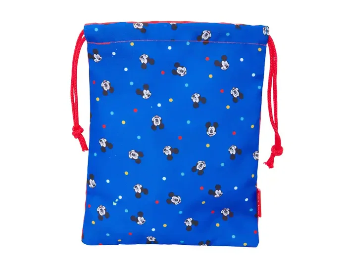 Safta Saquito Merienda Mickey Mouse Good Day 250x200mm Safta Saquito Merienda Mickey Mouse Good Day 250x200mm
