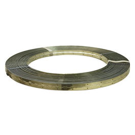 DUVER Bisagra Piano Latonada 20X0.7Mm Rollo 5 Metros Acero Acabado Latonado para Muebles y Carpintería