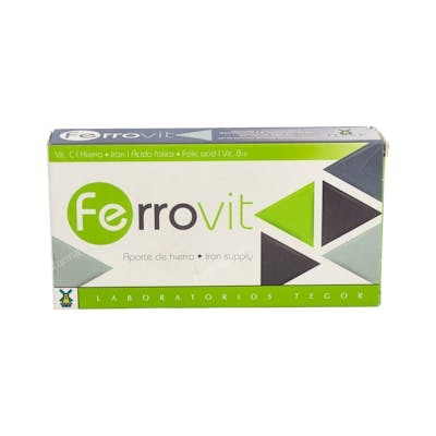 TEGOR Vitablets 30 Comp. Complejo Vitamínico Mineral para Procesos Anémicos TEGOR Vitablets 30 Comp. Complejo Vitamínico Mineral para Procesos Anémicos