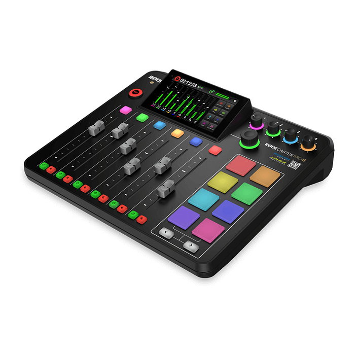 RODE RODECaster Pro II Negro, Estación de Audio USB-C con 37 Botones Programables, Compatible con Windows y Mac, Modelo de Caja