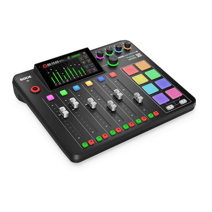 RODE RODECaster Pro II Negro, Estación de Audio USB-C con 37 Botones Programables, Compatible con Windows y Mac, Modelo de Caja