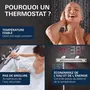 Grohe Precision Trend THM Mezclador Termostático de Baño / Ducha 1/2