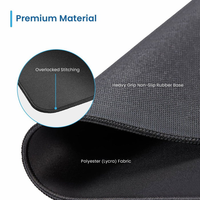 EWENT Alfombrilla de Ratón EW3182 XXL Negro