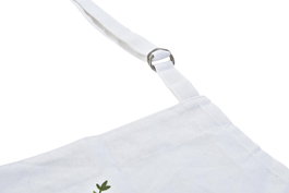 DKD Home Decor Delantal Tropical 80x60x0.1 cm Set de 2 Multicolor Blanco