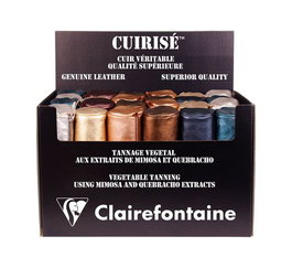 Portatodo Clairefontaine Cuirise 3X8 Expositor De 24
