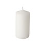 PAPSTAR Vela pilar blanca de 11.5 cm, pack de 6 unidades