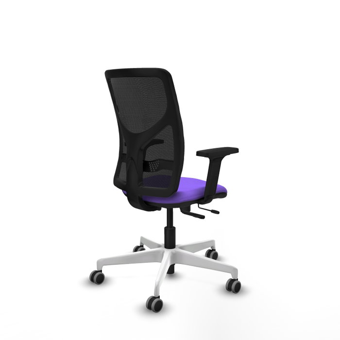 PIQUERAS Y CRESPO Silla de oficina Motilla con mecanismo Sincro/Traslack, Lila y Negro PIQUERAS Y CRESPO Silla de oficina Motilla con mecanismo Sincro/Traslack, Lila y Negro