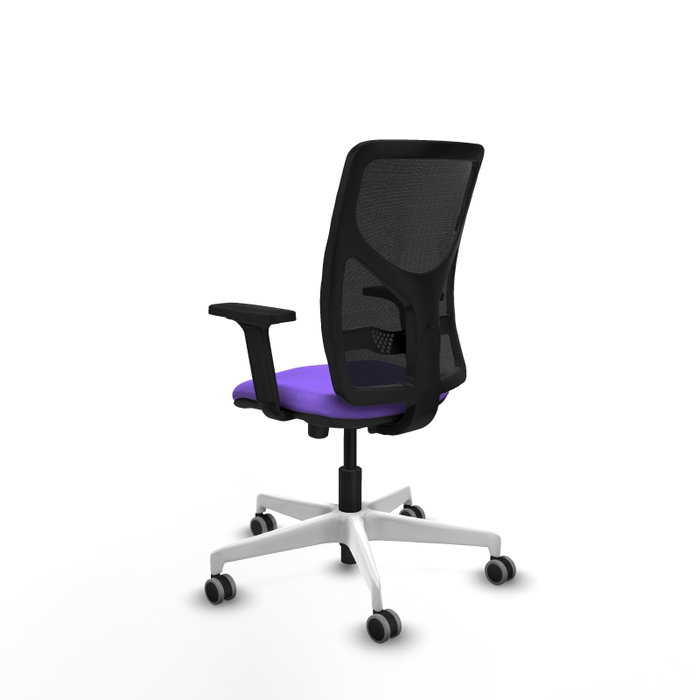 PIQUERAS Y CRESPO Silla de oficina Motilla con mecanismo Sincro/Traslack, Lila y Negro PIQUERAS Y CRESPO Silla de oficina Motilla con mecanismo Sincro/Traslack, Lila y Negro