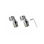 Verhal Kit de Excéntricas Extensibles con 2 Excéntricas 1/2"-3/4" 10x(40-50)mm y 2 Juntas Ø13-Ø25 mm para Tubería