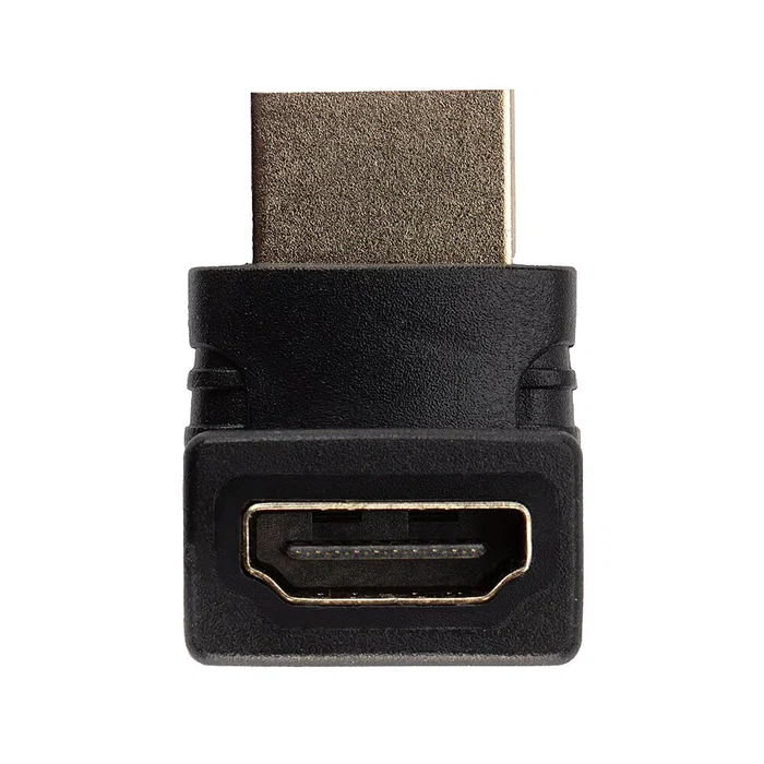 Lindy 41086 Adaptador HDMI Macho a Hembra, Cambiador de Género con Contactos Chapados en Oro, Negro