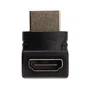 Lindy 41086 Adaptador HDMI Macho a Hembra, Cambiador de Género con Contactos Chapados en Oro, Negro