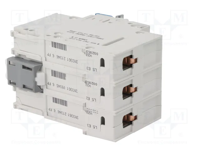 HAGER Interruptor magnetotérmico MCN320E 20A 3 polos 6kA