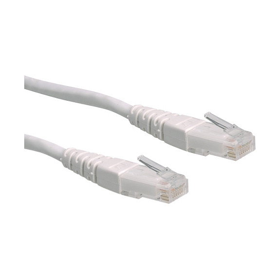 ROLINE Patchkabel Kat.6 Class E UTP blanco 1m ROLINE Patchkabel Kat.6 Class E UTP blanco 1m