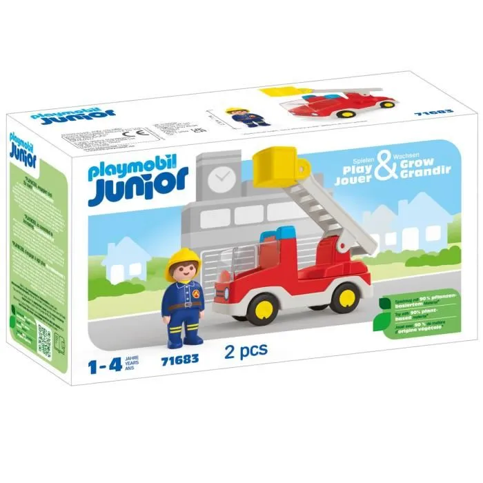 PLAYMOBIL Junior Camión de bomberos 71683 PLAYMOBIL Junior Camión de bomberos 71683