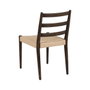 Ixia Silla de Salón Marrón Madera y Fibra