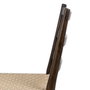 Ixia Silla de Salón Marrón Madera y Fibra