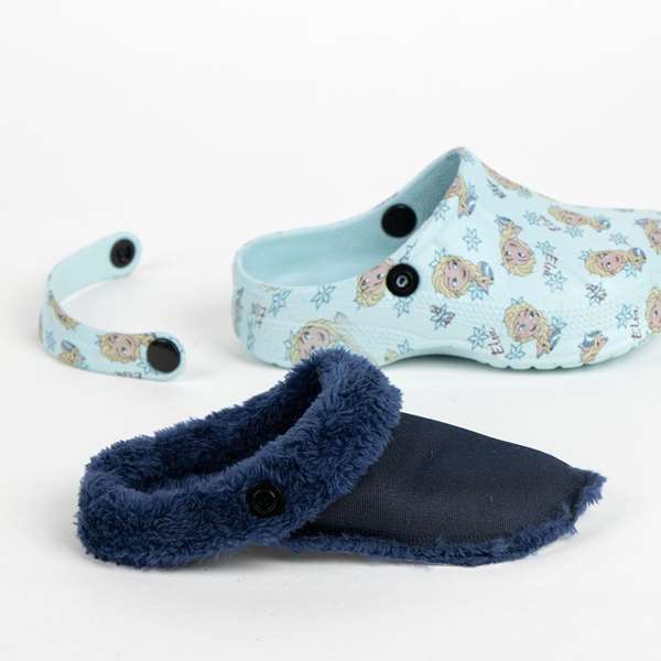 Cerdá Zapatillas de casa zueco borreguillo Frozen talla 32/33