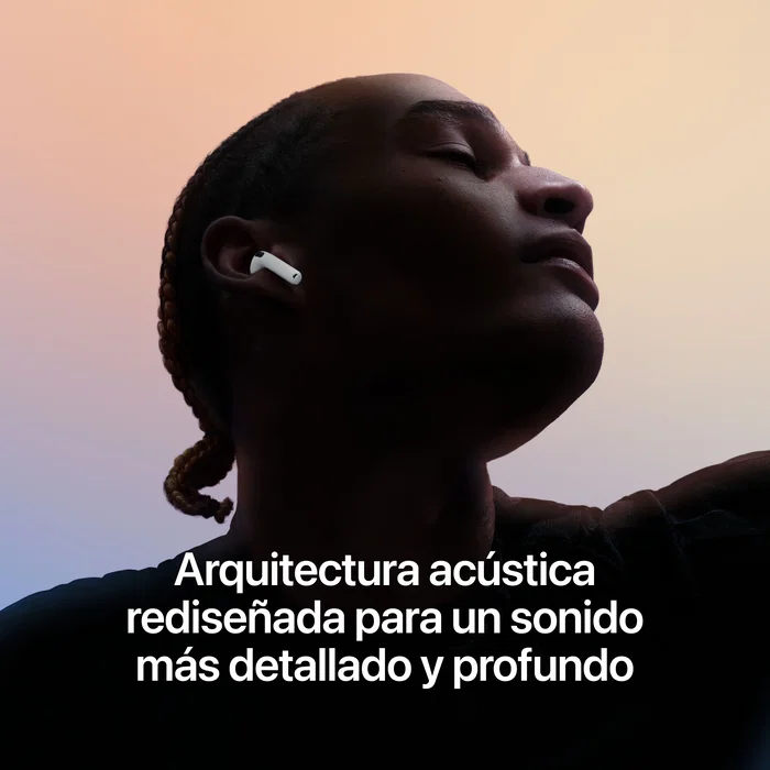 Apple AirPods 5 con estuche de carga inalámbrica, Blanco