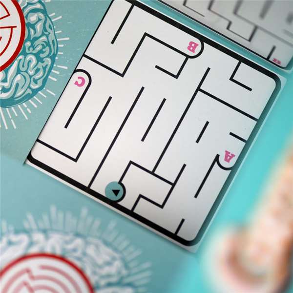 Asmodee Cortex Challenge Juego de Mesa, Juego de Agilidad Visual y Memoria para 6 Jugadores con 90 Cartas y 6 Puzzles-Cerebro