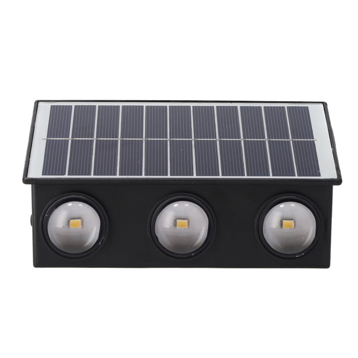 Aplique LED Solar Panel 3.0W Batería 3,7V IP65 Aplique LED Solar Panel 3.0W Batería 3,7V IP65