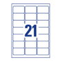 AVERY Zweckform L7160-100 Etiquetas de dirección blancas 63,5 x 38,1 mm