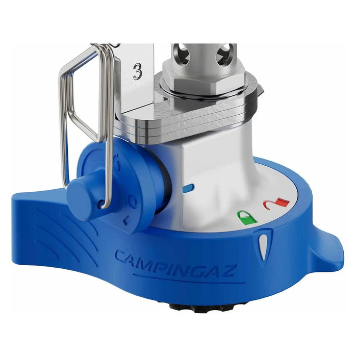 CAMPINGAZ Twister Connect PZ Hornillo de Gas, 2900 W, Encendido Piezoeléctrico, 1 Zona, Azul y Acero Inoxidable, 2227139