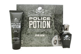 Police Potion for Him Gift Set 30ml EDP + 100ml Shower Gel