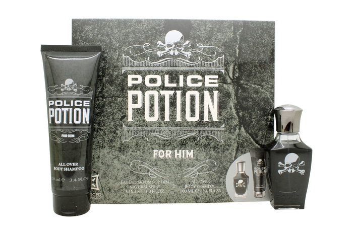 Police Potion Set para Hombre con Eau de Parfum 30 ml y Loción Hidratante 100 ml Police Potion Set para Hombre con Eau de Parfum 30 ml y Loción Hidratante 100 ml