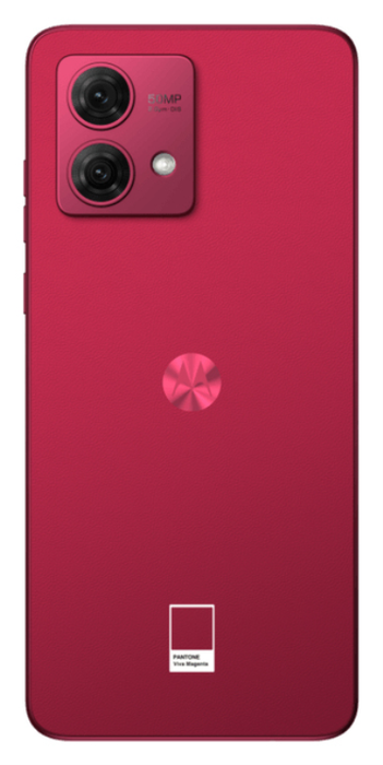 Motorola Moto G84 5G Smartphone Android 13, Pantalla pOLED 6.5" Full HD+ 120Hz, 256 GB + 8 GB RAM, Cámara 50 MP OIS, Batería 5000 mAh, Carga TurboPower 30, Color Rojo Viva Magenta