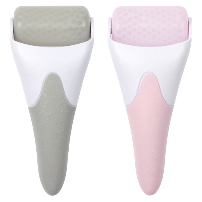Cosmetic Club Rodillo Hielo Masajeador para Cara y Cuerpo, Reafirmante y Revitalizante de Piel