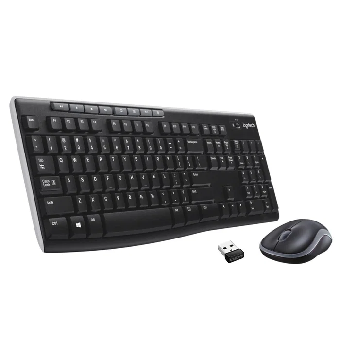 Logitech MK270 Combinación de teclado y ratón inalámbricos Negro Logitech MK270 Combinación de teclado y ratón inalámbricos Negro