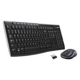Logitech 920-004508 MK270 Set Teclado y Ratón Inalámbrico Negro