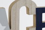 DKD Home Decor Decoración MDF Multicolor 39x17,8x2 cm