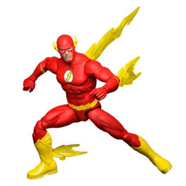 Mattel Figura Flash DC Universe 16,5 cm con 22 puntos de articulación y accesorios