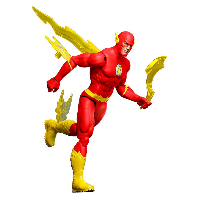 Mattel Figura Flash DC Universe 16,5 cm con 22 puntos de articulación y accesorios