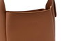 Lucky Bees 1297 Bolso de Cuero de Polivinilo Bronceado para Mujer, Elegante y Versátil, 22x11x19 cm