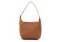 Lucky Bees 1297 Bolso de Cuero de Polivinilo Bronceado para Mujer, Elegante y Versátil, 22x11x19 cm