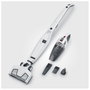 Severin HV7173 Aspiradora de mano inalámbrica plegable 2 en 1, Blanca