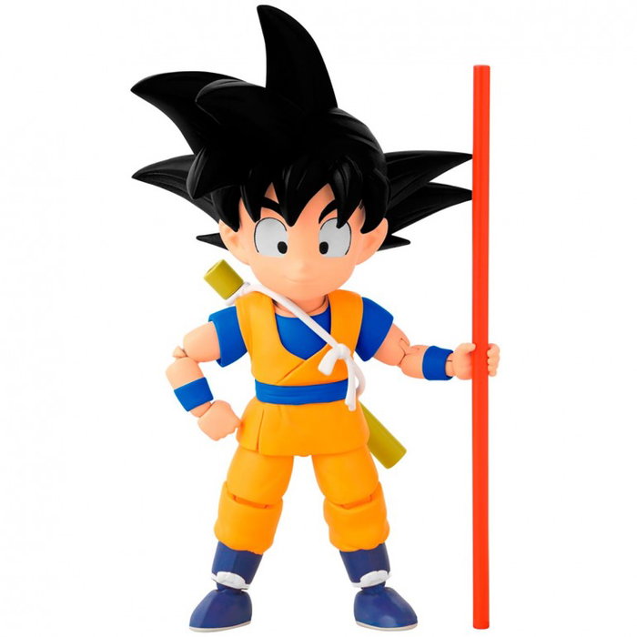 Bandai Dragon Stars Figura Articulada Kid Goku Dragon Ball Daima - Con Manos Intercambiables y 17 Puntos de Articulación