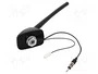 4CARMEDIA Antena de techo universal para automóviles AM/FM