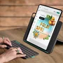Logitech Flip Folio Teclado QWERTY Español Bluetooth Grafito