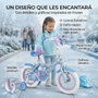 Huffy Bicicleta Frozen 12 Pulgadas para Niños 3 a 5 Años - Idioma del Producto en Español