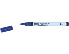 Kreul Rotulador permanente punta fina azul 1-2mm