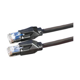 DTWYLER TM21 Patchkabel Kat.6 Class E S/FTP CU 7702 flex LSOH Hirose Negro 2m