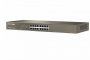 IP-COM Networks G1016G Switch No Administrado Gigabit de 16 Puertos Rack 1U con Conmutación de 32 Gbit/s para Oficinas y Redes Empresariales