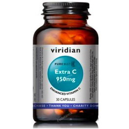 VIRIDIAN Extra C 950Mg 30 Cápsulas Vitamina C