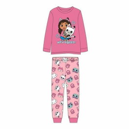 Cerdá Pijama Largo Single Jersey Gabby's Dollhouse 5 Años Rosa