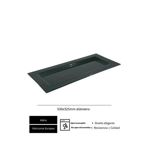 OMS Fuente Negra GN 1/1 53x32 cm OMS Fuente Negra GN 1/1 53x32 cm