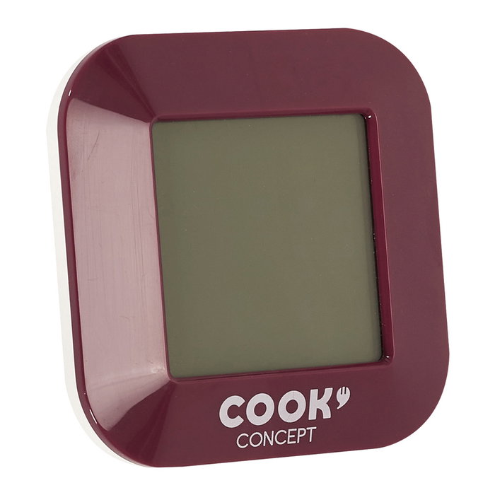 Cook Concept Temporizador Magnético Táctil para Cocina con Pantalla Electrónica y Soporte